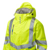 Pulsar Protect P421 Mesh Lined Storm Coat Yellow - Recycled Content