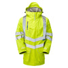 Pulsar Protect P421 Mesh Lined Storm Coat Yellow - Recycled Content