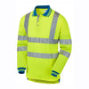PULSAR P458 Hi-Vis Yellow Cut Resistant Sleeve Polo Shirt - Premium HI-VIS T-SHIRTS from Pulsar - Just £52.61! Shop now at Workwear Nation Ltd
