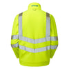 Pulsar Protect P507R Yellow Hi-Vis Interactive Fleece Jacket - Recycled Content