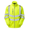 Pulsar Protect P507R Yellow Hi-Vis Interactive Fleece Jacket - Recycled Content