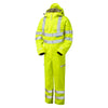 Pulsar Protect P522R Waterproof Mesh-Lined Coverall Yellow - Recycled Content