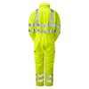 Pulsar Protect P522R Waterproof Mesh-Lined Coverall Yellow - Recycled Content