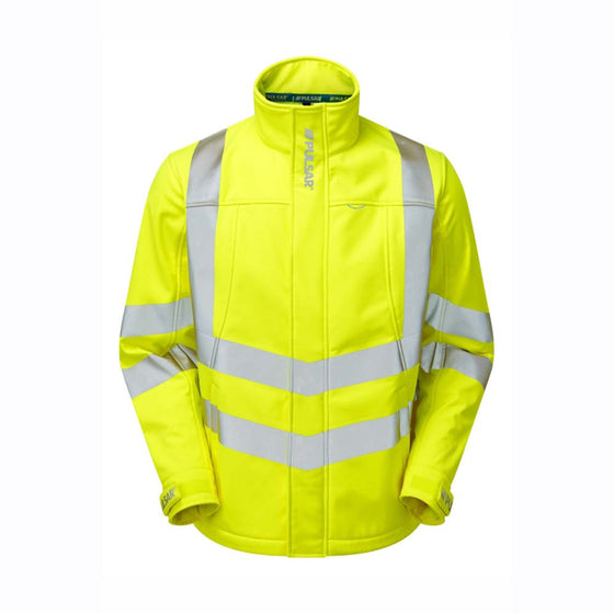 PULSAR P534 Hi-Vis Yellow Interactive Softshell Jacket - Premium HI-VIS JACKETS & COATS from Pulsar - Just £58.16! Shop now at Workwear Nation Ltd