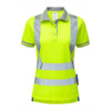PULSAR P700 Ladies Hi-Vis Yellow Polo Shirt - Premium HI-VIS T-SHIRTS from Pulsar - Just $27.25! Shop now at Workwear Nation Ltd