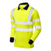 PULSAR PARC21 Electric FR ARC Hi-Vis Yellow Polo Shirt - Premium FLAME RETARDANT SHIRTS from Pulsar - Just £53.67! Shop now at Workwear Nation Ltd