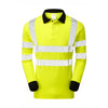 PULSAR PARC21 Electric FR ARC Hi-Vis Yellow Polo Shirt - Premium FLAME RETARDANT SHIRTS from Pulsar - Just $82.16! Shop now at Workwear Nation Ltd