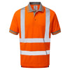 Pulsar Protect PR176R Hi-Vis Orange Polo Shirt - Recycled Content