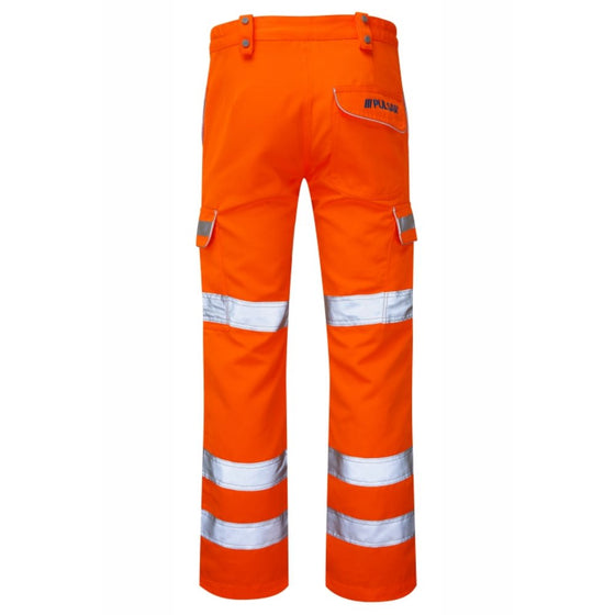 PULSAR PR336LDS Ladies Hi-Vis Orange Combat Trouser - Premium HI-VIS TROUSERS from Pulsar - Just £26.30! Shop now at Workwear Nation Ltd