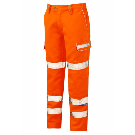 PULSAR PR336 Hi-Vis Orange Combat Trousers - Premium HI-VIS TROUSERS from Pulsar - Just £23.67! Shop now at Workwear Nation Ltd