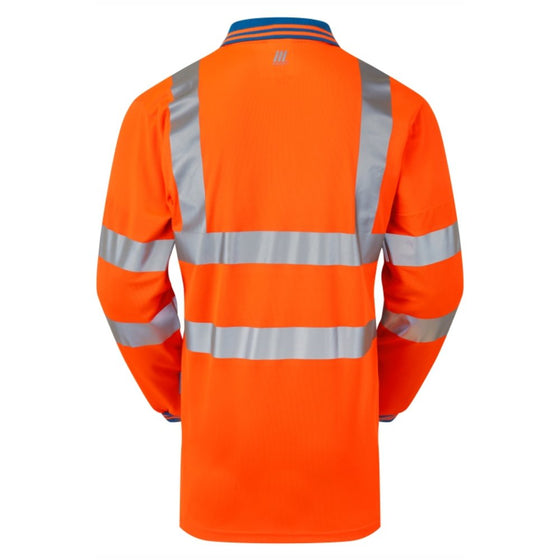 PULSAR PR470-CRS Hi-Vis Orange Cut Resistant Sleeve Polo Shirt - Premium HI-VIS T-SHIRTS from Pulsar - Just £52.61! Shop now at Workwear Nation Ltd