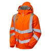Pulsar Protect PR496R Padded Waterproof Bomber Jacket Orange - Recycled Content