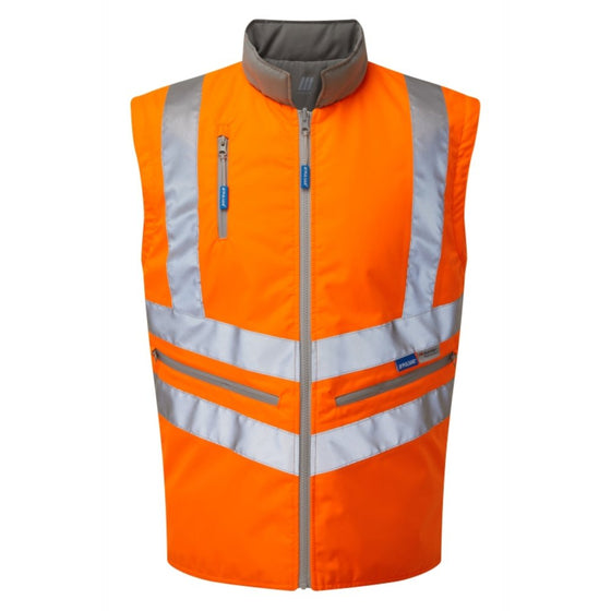 PULSAR PR498 Hi-Vis Orange Interactive Body Warmer - Premium HI-VIS JACKETS & COATS from Pulsar - Just £45.60! Shop now at Workwear Nation Ltd