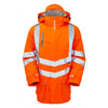 PULSAR PR502 Hi-Vis Orange Padded Storm Coat - Premium HI-VIS JACKETS & COATS from Pulsar - Just CA$145.61! Shop now at Workwear Nation Ltd
