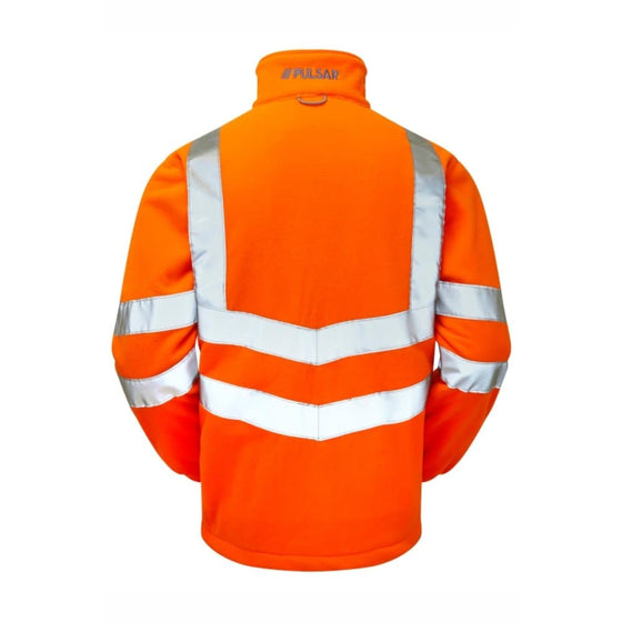 PULSAR PR508 Hi-Vis Interactive Rail Spec Polar Fleece - Premium HI-VIS JACKETS & COATS from PULSAR - Just £37.19! Shop now at Workwear Nation Ltd