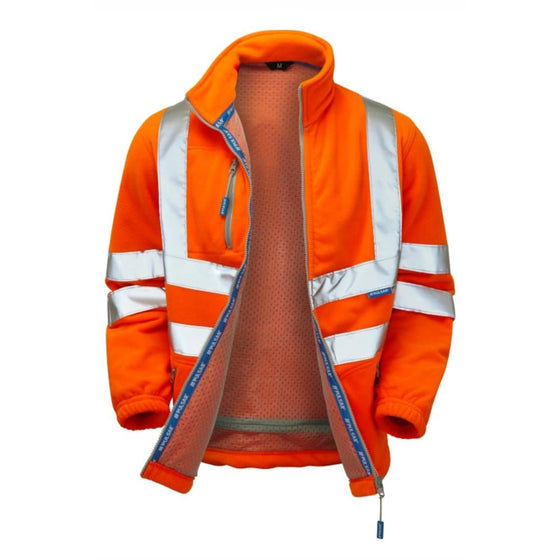 PULSAR PR508 Hi-Vis Interactive Rail Spec Polar Fleece - Premium HI-VIS JACKETS & COATS from PULSAR - Just £37.19! Shop now at Workwear Nation Ltd