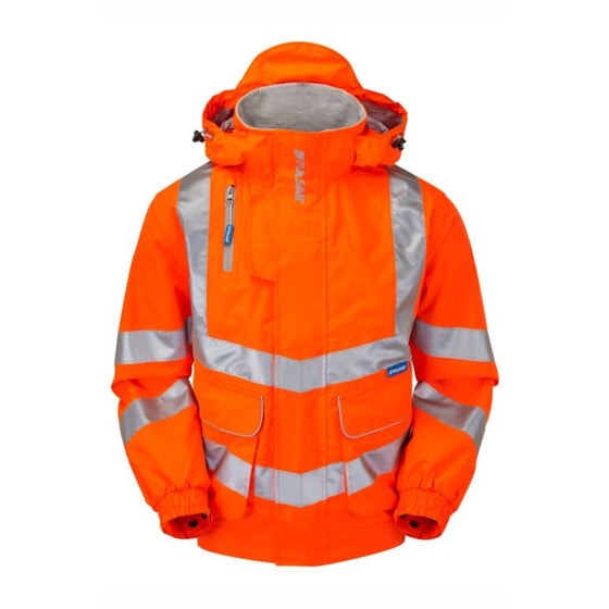 PULSAR PR515 Hi-Vis Rail Spec Unlined Bomber Jacket - Premium HI-VIS JACKETS & COATS from PULSAR - Just £63.51! Shop now at Workwear Nation Ltd