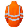 Pulsar Protect PR535R Interactive Hi-Vis Softshell Jacket Orange - Recycled Content