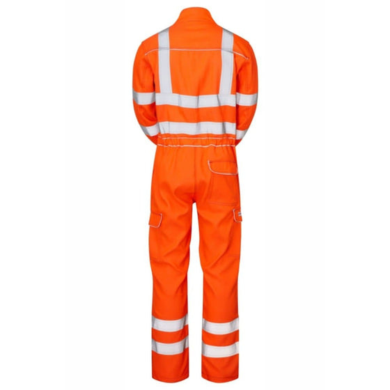 PULSAR PRARC05 Rail Spec 310gsm FR-AST ARC Combat Coverall - Premium HI-VIS OVERALLS from PULSAR - Just £230.68! Shop now at Workwear Nation Ltd