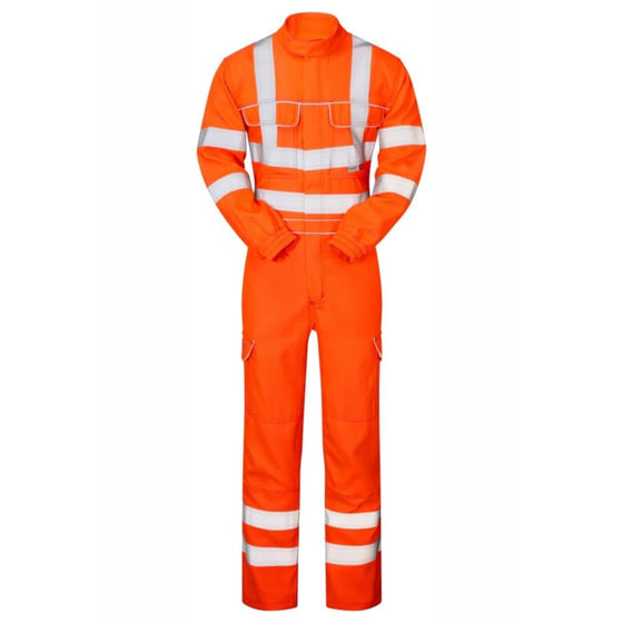 PULSAR PRARC05 Rail Spec 310gsm FR-AST ARC Combat Coverall - Premium HI-VIS OVERALLS from PULSAR - Just £230.68! Shop now at Workwear Nation Ltd