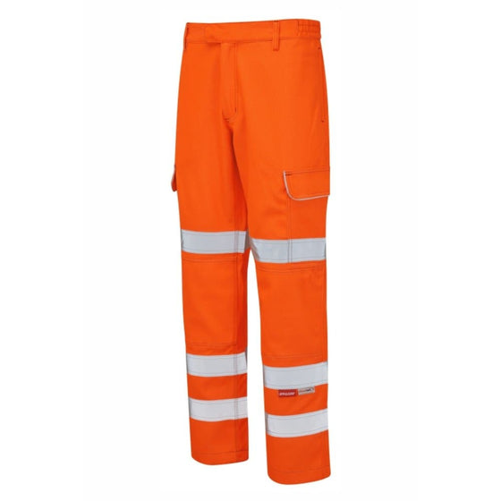 PULSAR PRARC07 Hi-Vis Rail Spec FR-AST-ARC Combat Trousers - Premium HI-VIS TROUSERS from PULSAR - Just £110.96! Shop now at Workwear Nation Ltd