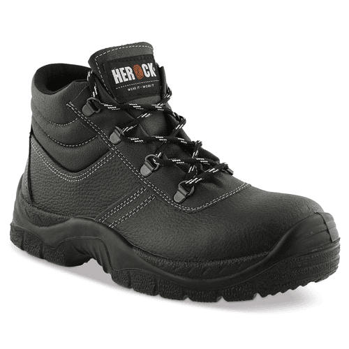 Herock Roma Safety S3 Steel Toe Cap Boot Black / EU 40 / UK 6.