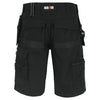 Herock Pallas Bermuda Multi-Pocket Work Shorts Black / 30" Waist