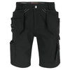 Herock Pallas Bermuda Multi-Pocket Work Shorts Black / 30" Waist