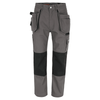 Herock Hercules Water-Repellent Kneepad Holster Pocket Trousers Grey / Black / 36" Waist/ 33" Leg 