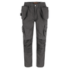 Herock Dagan Short Leg Water-Repellent Holster Pocket Kneepad Trousers Grey / 40" Waist, 28" Leg 
