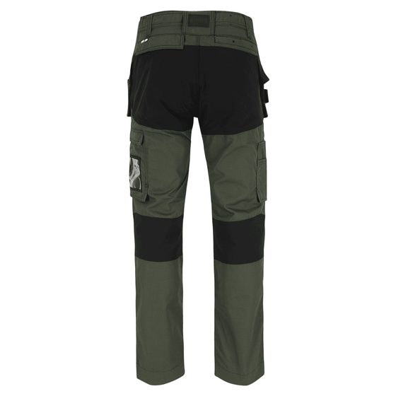 Herock Spector Multi Pocket Holster Pocket Kneepad Stretch Trousers DARK KHAKI/BLACK / 32" Waist, 32" Leg