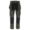 Herock Spector Multi Pocket Holster Pocket Kneepad Stretch Trousers DARK KHAKI/BLACK / 32" Waist, 32" Leg