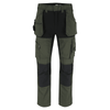 Herock Spector Multi Pocket Holster Pocket Kneepad Stretch Trousers DARK KHAKI/BLACK / 38" Waist, 33" Leg