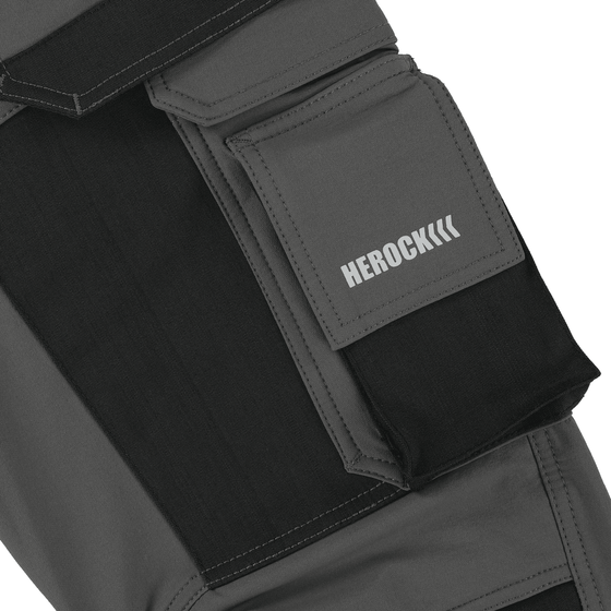 Herock Sparo Short Leg 4-Way Stretch Kneepad Holster Pocket Trousers - Workwear Nation Ltd