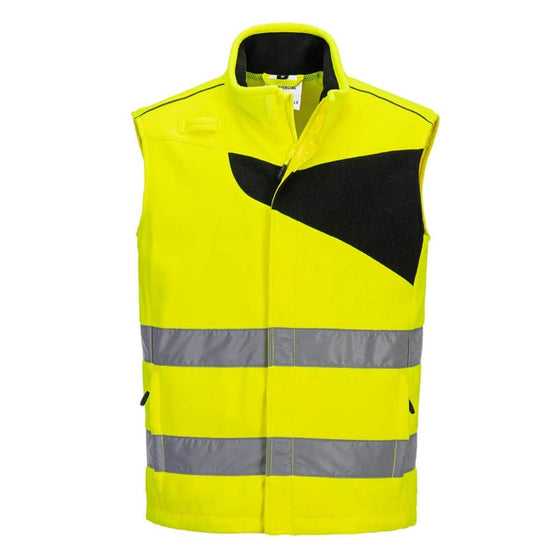 PORTWEST PW231 PW2 HI-VIS FLEECE BODYWARMER