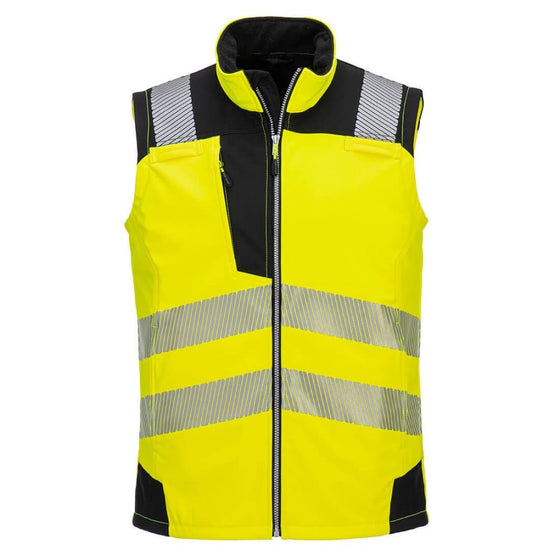 PORTWEST PW325 PW3 HI-VIS SOFTSHELL GILET (3L)