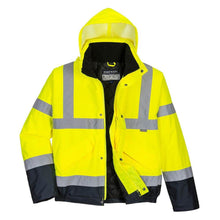  Portwest S266 - Hi-Vis Two Tone Waterproof Bomber Jacket