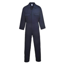  Portwest S998 Cotton Coverall Overall Boilersuit Navy / Large
