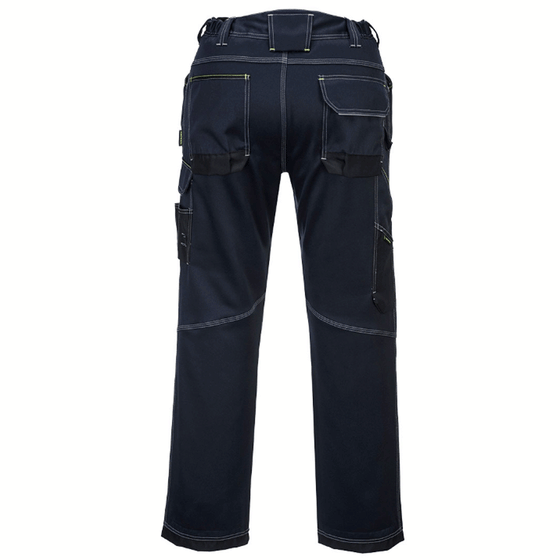 Portwest T601 PW3 Kneepad Work Trousers Black / 36" Waist, Regular Leg (31")