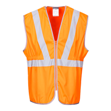  Portwest RT20 Hi-Vis Zip Long Length Vest - Workwear Nation Ltd