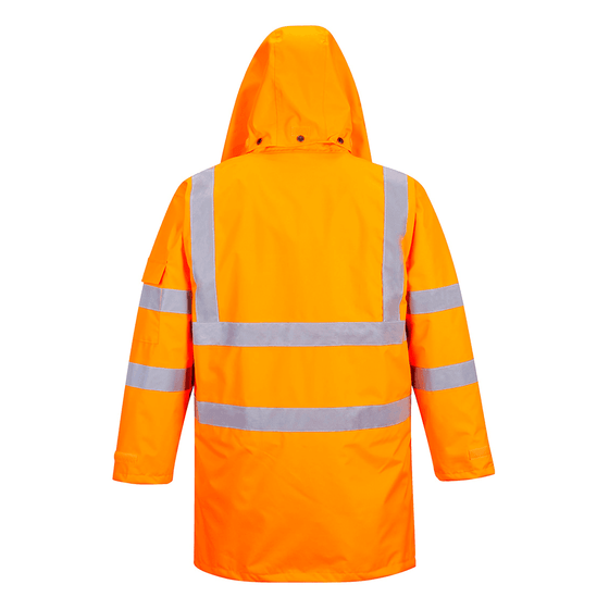 Portwest RT27 Hi-Vis Breathable 7-in-1 Waterproof Traffic Jacket - Workwear Nation Ltd