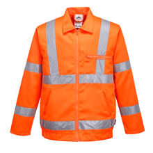  Portwest RT40 Hi-Vis Polycotton Bomber Jacket - Workwear Nation Ltd