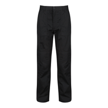 Regatta TRJ330 Water-Repellent Multi-Pocket Action Trousers Black