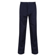  Regatta TRJ330 Water-Repellent Multi-Pocket Action Trousers Navy Blue