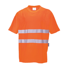  Portwest S172 Hi-Vis Cotton Comfort Breathable T-Shirt - Workwear Nation Ltd