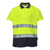 Portwest S174 Hi-Vis Cotton Comfort Contrast Breathable Polo Shirt - Workwear Nation Ltd
