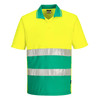 Portwest S175 Hi-Vis Lightweight Contrast Breathable Polo Shirt - Workwear Nation Ltd