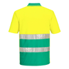 Portwest S175 Hi-Vis Lightweight Contrast Breathable Polo Shirt - Workwear Nation Ltd