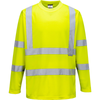 Portwest S178 Breathable Moisture Wicking Long Sleeve Hi-Vis T-Shirt