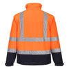 Portwest S425 Hi-Vis Contrast Water-Resistant Softshell Jacket (3L)